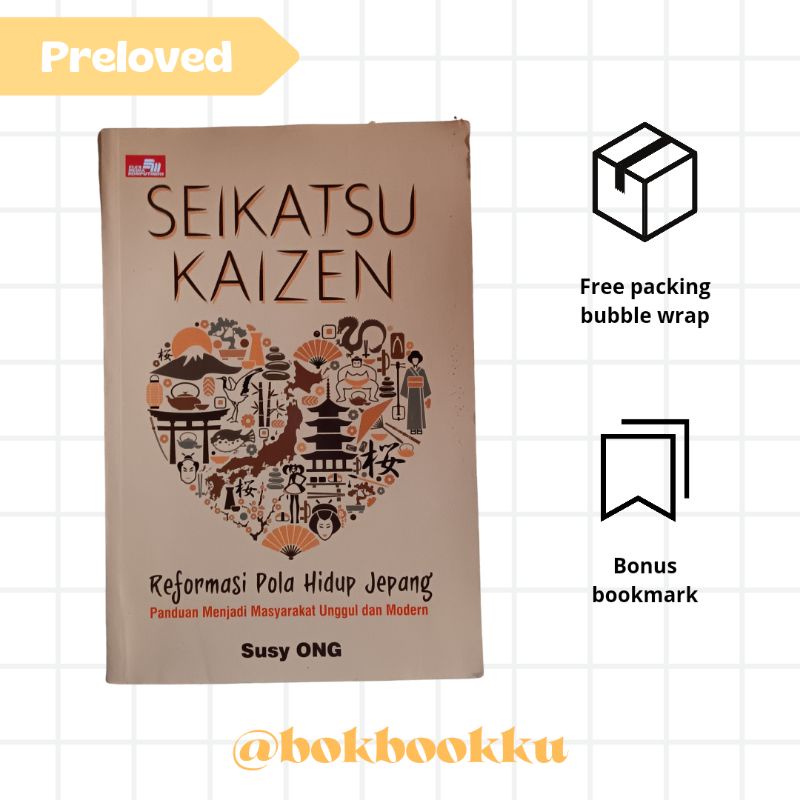 Jual Preloved Buku Seikatsu Kaizen Reformasi Pola Hidup Jepang By Susy