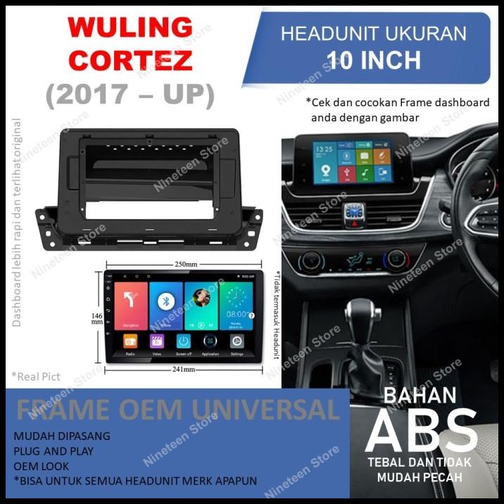 Jual Terbaru Frame Panel Wuling Cortez Untuk Headunit Android Inch Pnp Shopee Indonesia