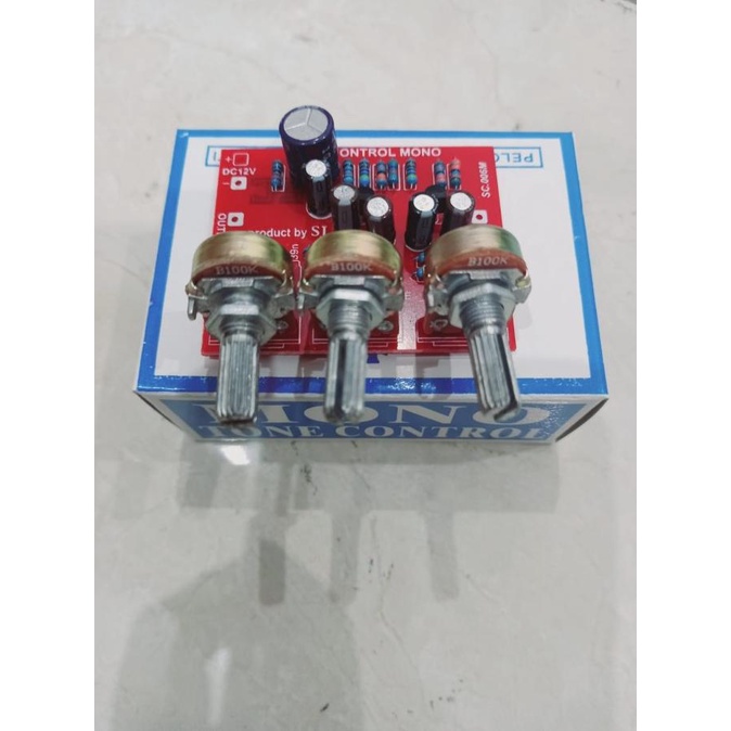 Jual :::::::] KIT TONE CONTROL MONO tone control mono SJ AUDIO KIT TONE ...