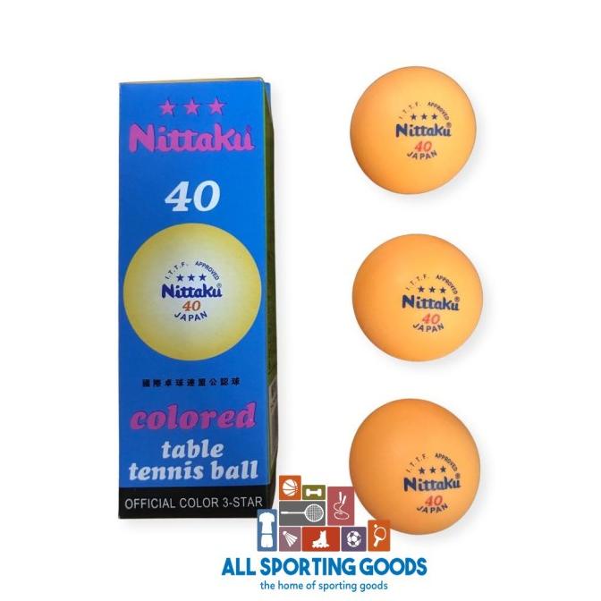 Jual Nittaku Ping Pong Balls Bola Table Tennis Tenis Meja Pingpong