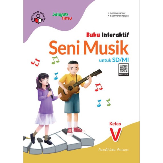 Jual Buku Paket Interaktif Seni Musik Pendamping Kurikulum Merdeka Sd