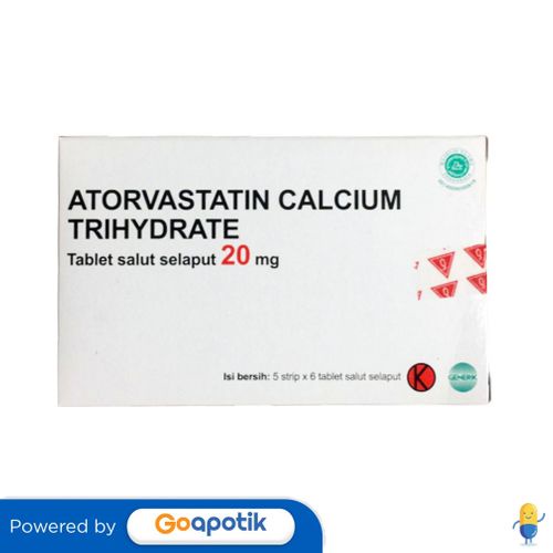 Jual Atorvastatin Ogb Dexa Medica 20 Mg Box 30 Tablet Shopee Indonesia