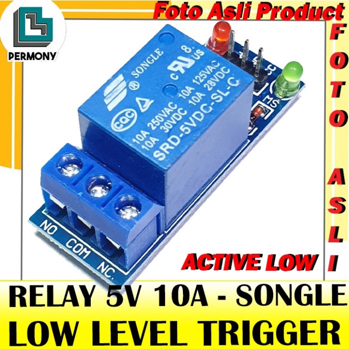 Jual Modul Relay 5v 1 Channel 10a Module 1channel Shopee Indonesia