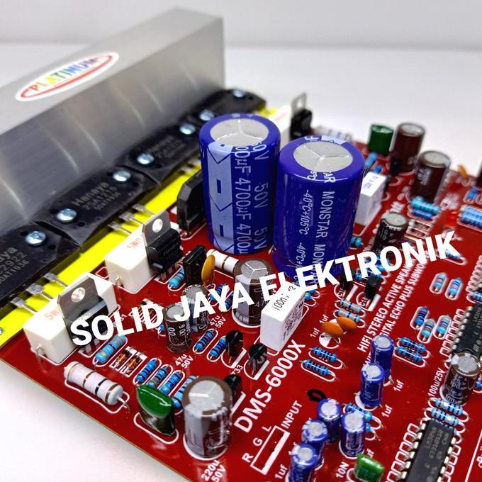 Jual ALN199 KIT POWER AKTIF STEREO 300W PLS SUBWOOFER ECHO MIC KARAOKE