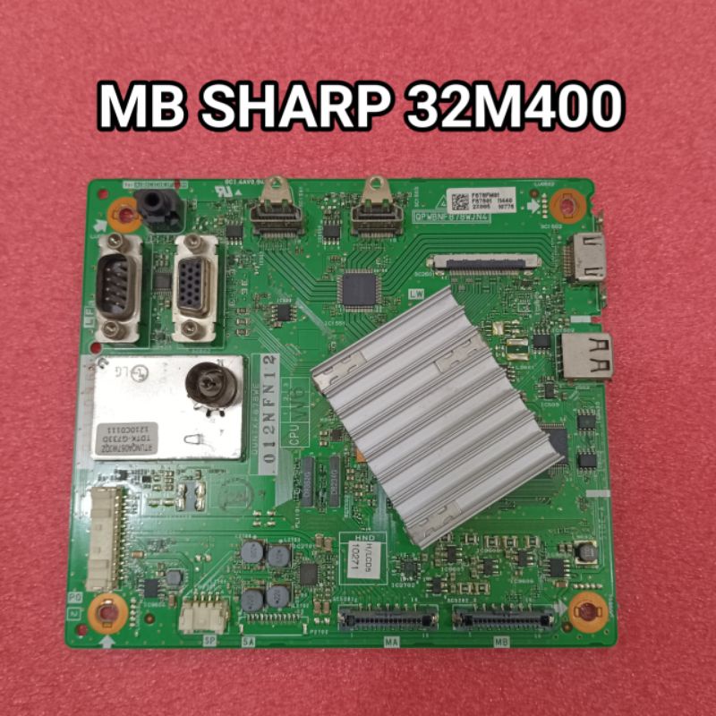 Jual SHARP 32M400 MAINBOARD - MESIN TV - MOTHERBOARD - MOBO - MB SHARP ...