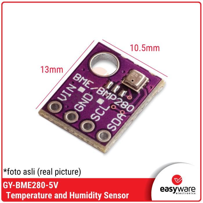 Jual Indt Gy-Bme280-5V Temperature And Humidity Sensor Gy Bme280 5V ...