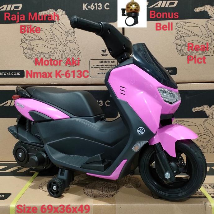 Jual MOTOR AKI NMAX RAID K-613C MAINAN ANAK MOTORAN AKI NMAX MOTOR AKI