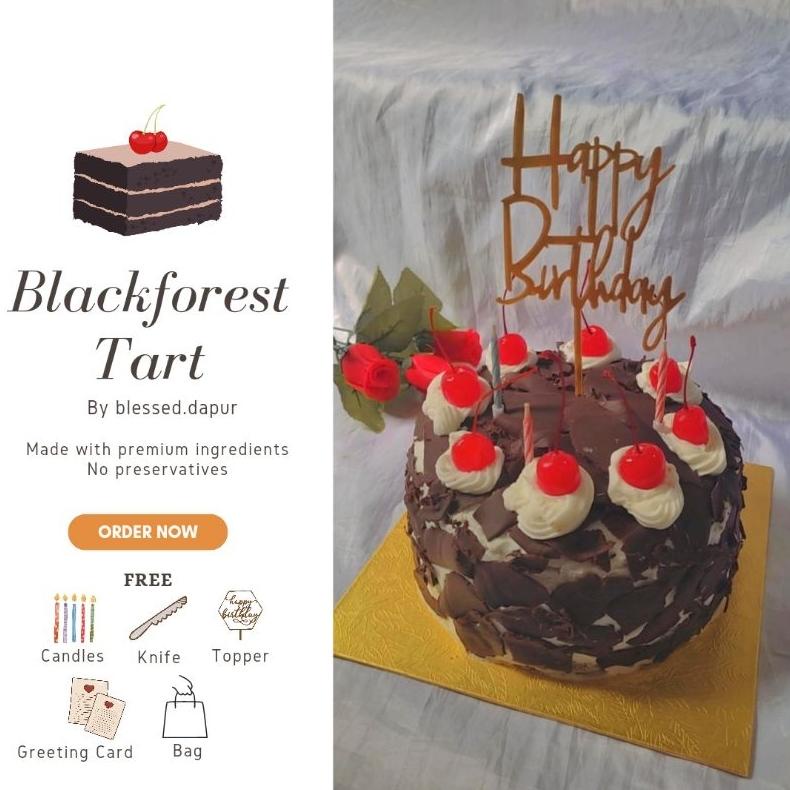 Jual Black Forest Birthday Cake Bali Kue Ulang Tahun Bali Kue Tart