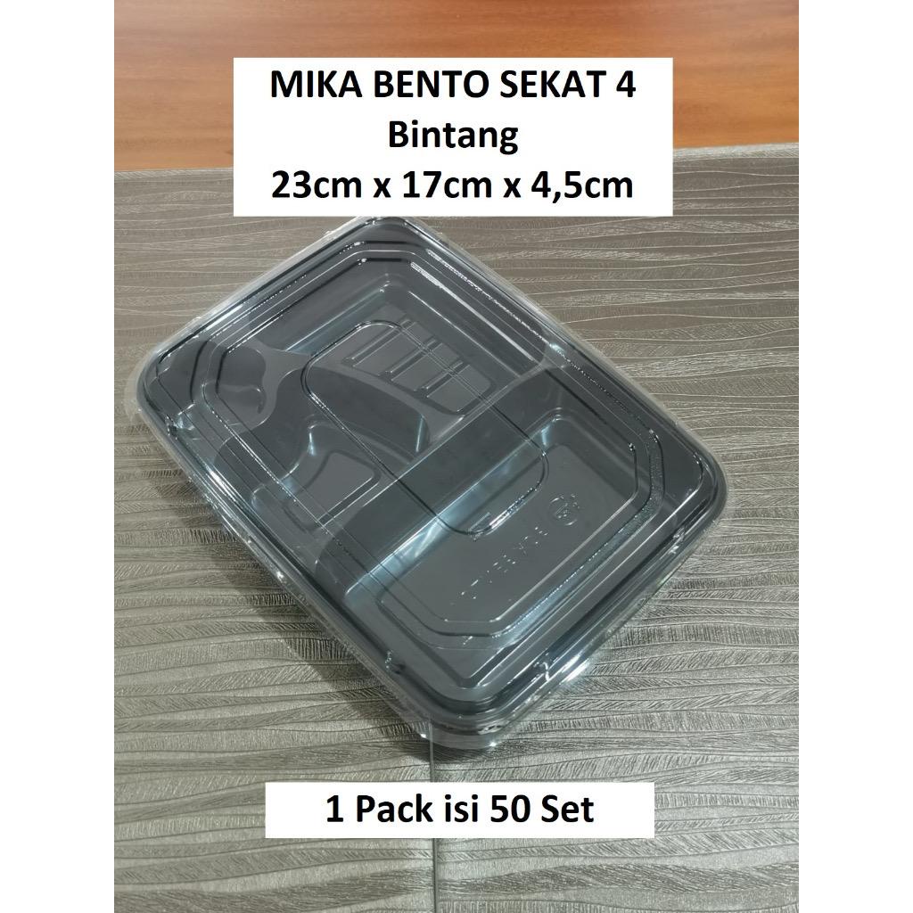 Jual Cargo Aja Pack Set Beli Free Ongkir Mika Bento Sekat Bintang Tutup Lunch