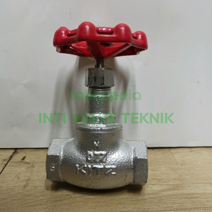 Jual Globe Valve Steam Sj Kitz Ductile Irion Drat Inchi Shopee Indonesia