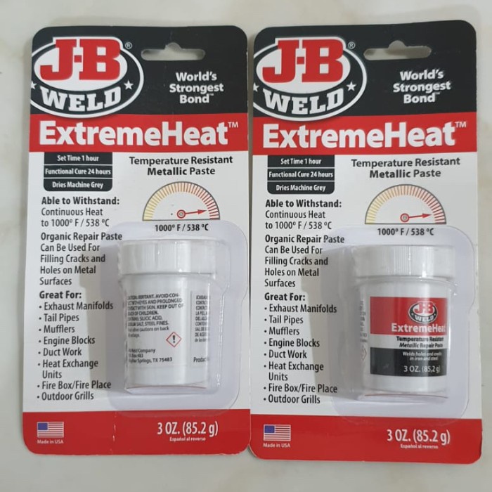 Jual JB Weld 37901 Extreme Heat High Temperature Resistence Metallic Paste Terbaru Shopee