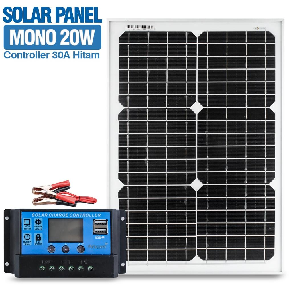 Jual SAN845 Suksestech Solar Panel MONO Panel Surya Mono 20 Watt ...