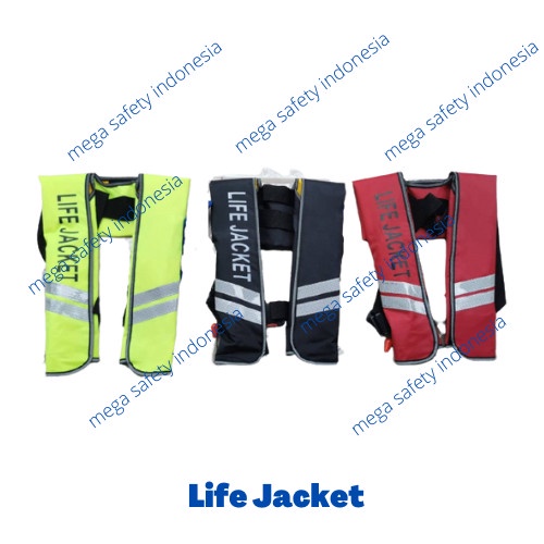 Jual AUTOMATOC LIFE JACKET CO2, JAKET PELAMPUNG, Life Vest, Rompi ...