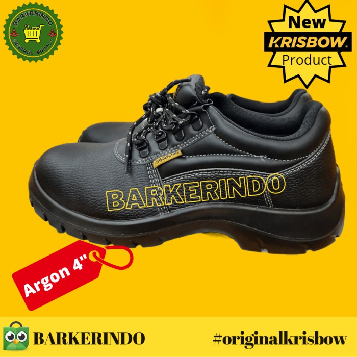 Jual Sepatu Safety Krisbow Argon 4 Inch Shopee Indonesia