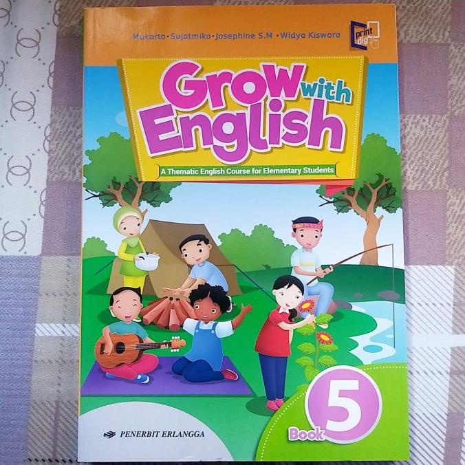 Jual BUKU BAHASA INGGRIS GROW WITH ENGLISH REVISI SD MI KELAS 5 ...
