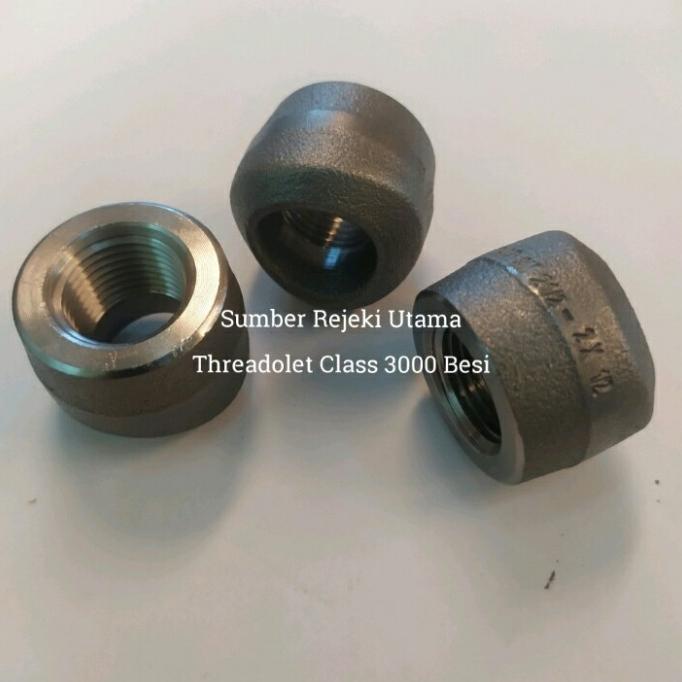 Jual Threadolet Class 3000 Besi Drat 2 x 1/2" inch / NPT Shopee Indonesia