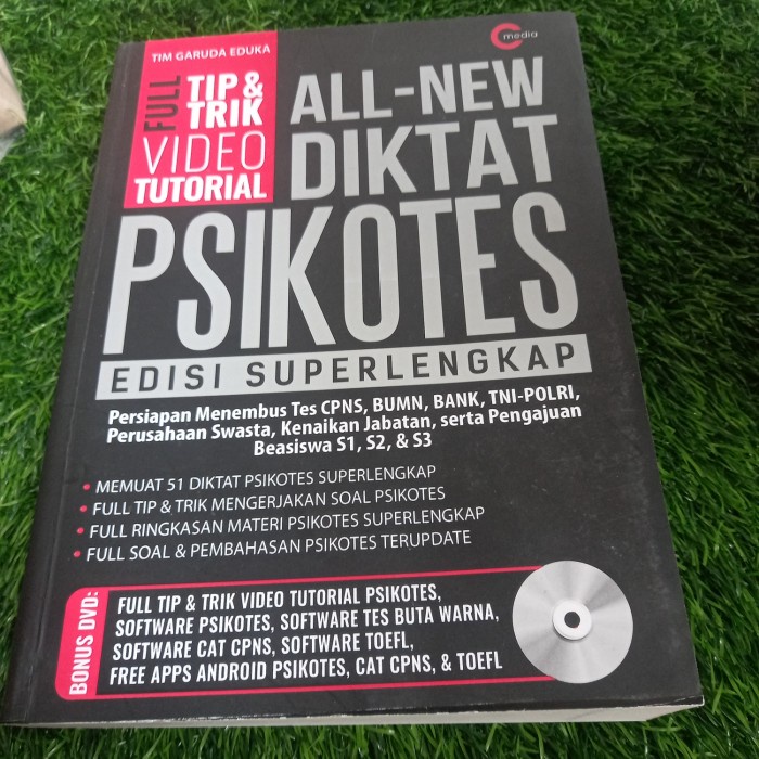 Jual Buku All New Diktat Psikotes Edisi Super Lengkap Shopee Indonesia