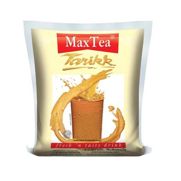 Jual MAXTEA TARIK ISI 30 SACHET X 25 GR - TEH | Shopee Indonesia