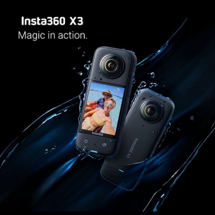 Jual Insta360 X3 Waterproof 360 Action Camera | Shopee Indonesia