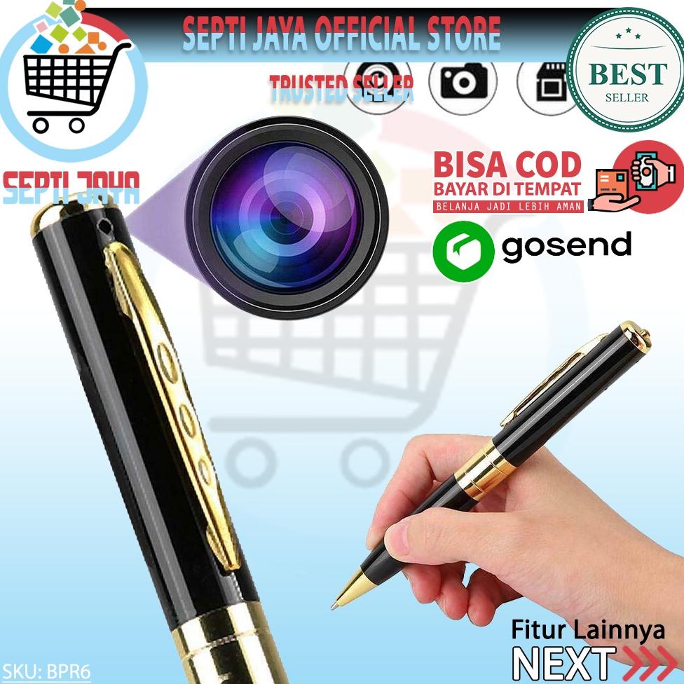 ANE199 BPR6 Spy Camera Pulpen Free Memory 8 GB Pensil Kamera Original Spy  Cam Detektif HD Flashdisk Rekam Video Foto Audio Spy Cam Pen Kamera Mini ...