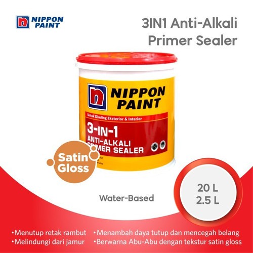 Jual Cat Dasar Wall Sealer In Anti Alkali Nippon Paint Lt