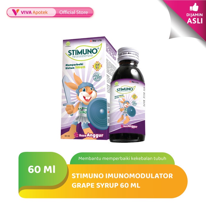 Jual Stimuno Imunomodulator Grape untuk Memperbaiki Sistem Imun (60 ml ...