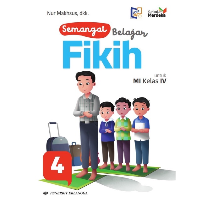 Jual BUKU ERLANGGA ORIGINAL SEMANGAT BELAJAR FIKIH MI KELAS 4 KURIKULUM ...