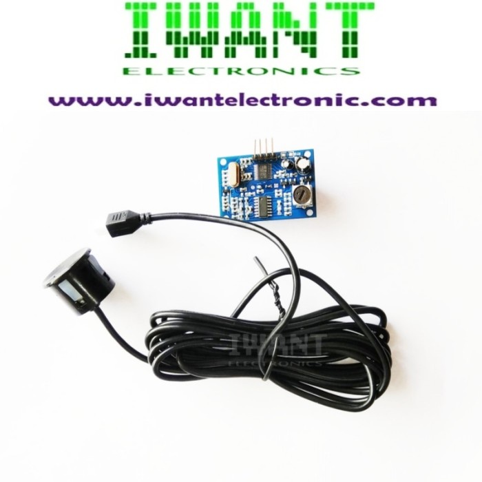 Jual Best Seller Ultrasonic Jsn-Sr04T Sr04T Waterproof Ultrasonic ...