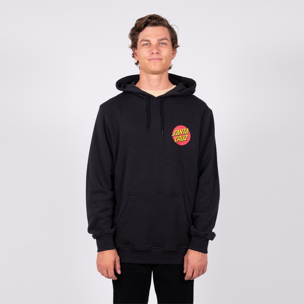 Santa Cruz Classic Dot Chest Pull Over Hoodie Sm123-Ho01