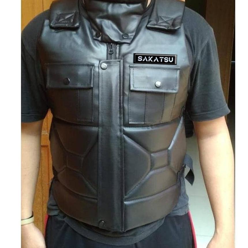 Jual Sparepart Jaket Rompi Motor Touring Sakatsu Streetford Tebal Anti ...