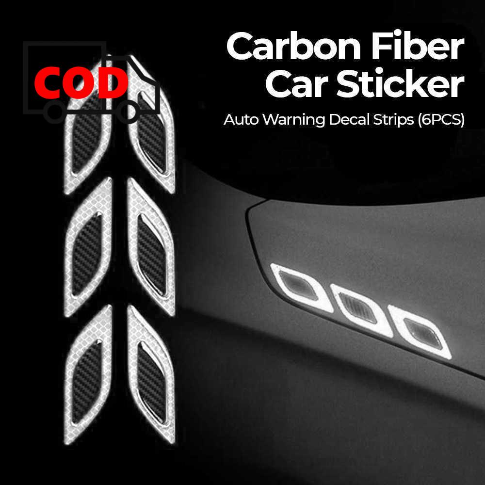 Jual Sticker Reflector Carbon Fiber Pcs Skotlet Pemantul Cahaya