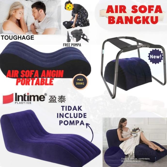 Jual Air Sofa Angin Dengan Pompa Portable Inflatable Sex Sofa For Kamasutra Shopee Indonesia 1986