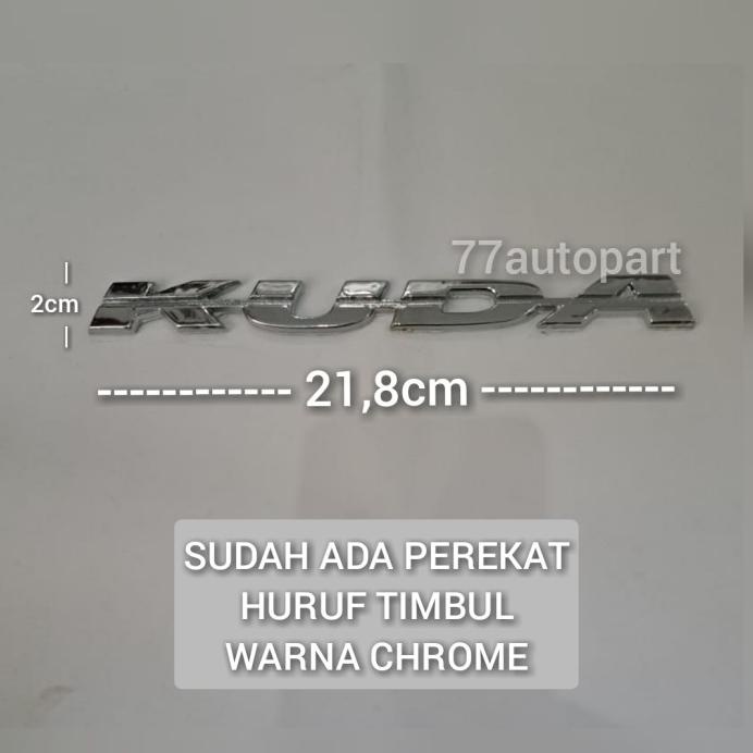 Jual Produk Baru Emblem Logo Mobil Kuda Tulisan Kuda | Shopee Indonesia