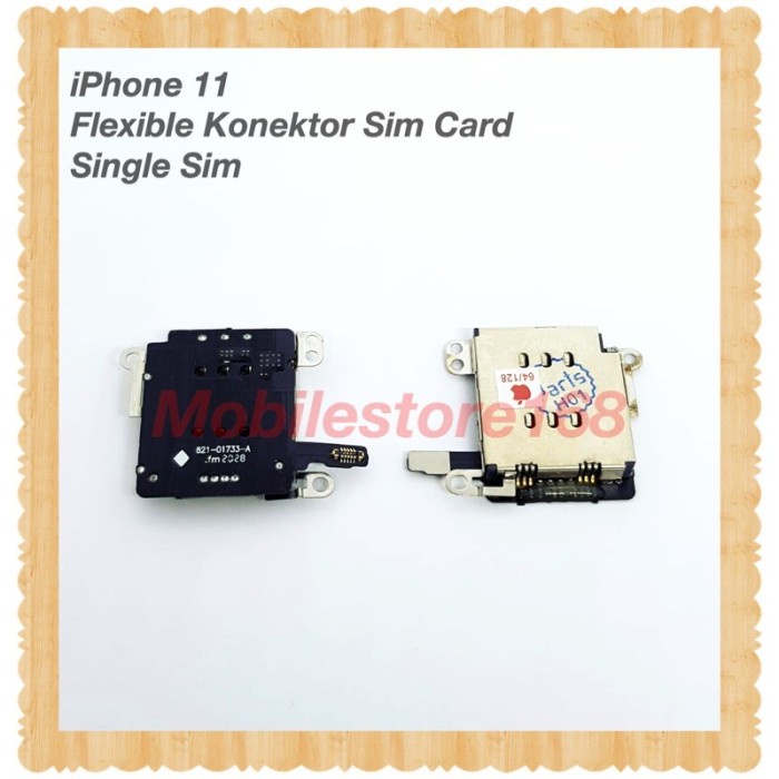 Jual FLEXIBLE KONEKTOR SIM CARD IPHONE 11 ORIGINAL Shopee Indonesia