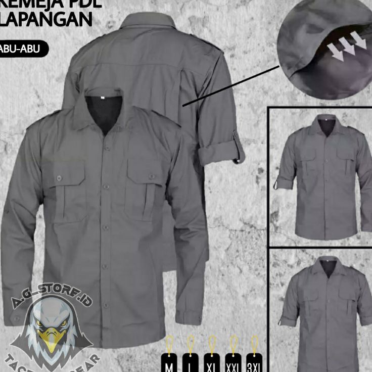 Jual Ready stock Seragam Baju Kemeja Lapangan Tactical Panjang Trans TV ...