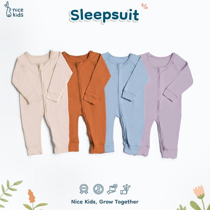 Jual SLEEPSUIT Nice Kids (baby sleepsuit 0-2 tahun) | Shopee Indonesia