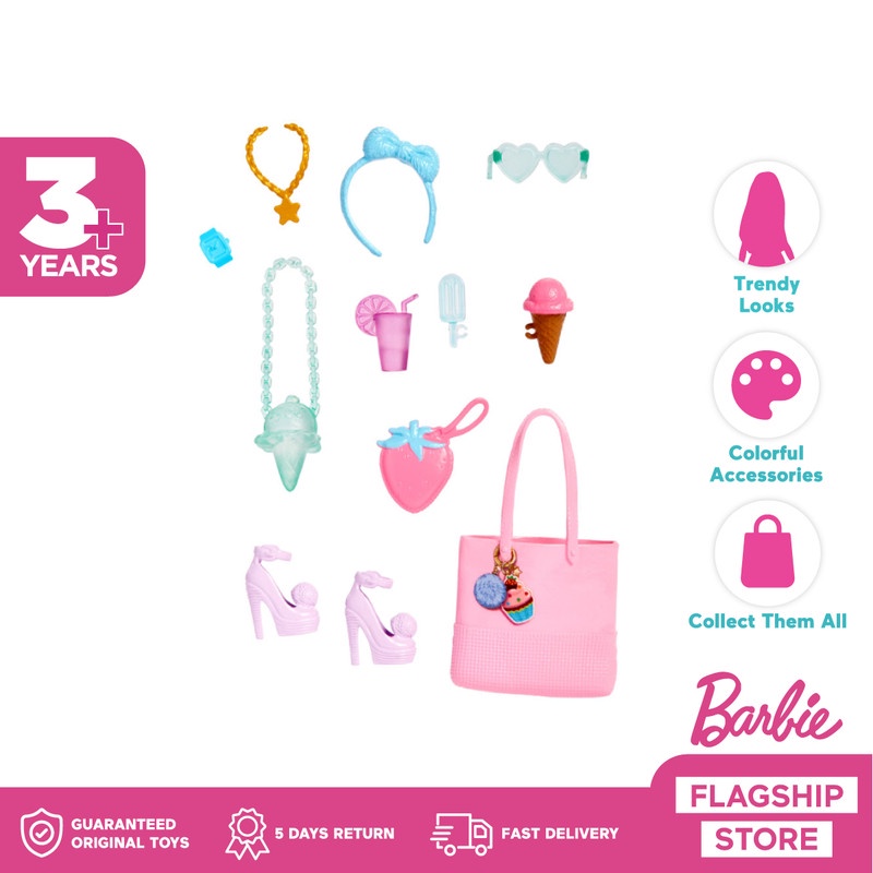 Jual Barbie Fashion Pack Summer Theme Accesories - Mainan Aksesoris ...