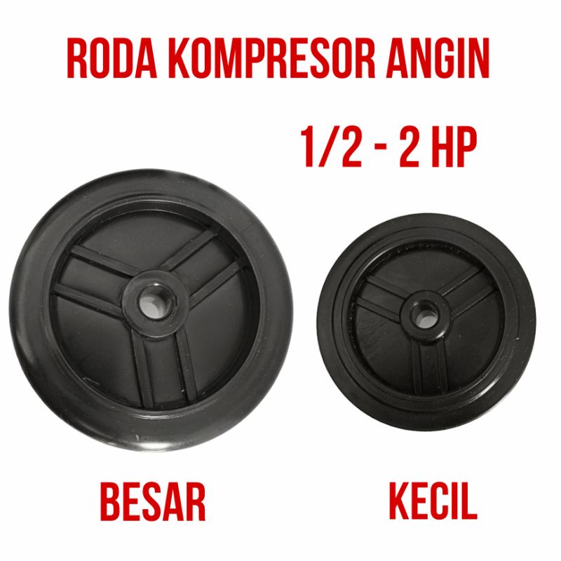 Jual Roda Mesin Kompresor 4in 4.5 In Roda Kompresor 1/2hp 1/4hp ...