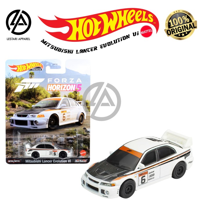 Jual Must Have Hot Wheels Mitsubishi Lancer Evolution Vi White Forza Horizon 5 Termurah 6300