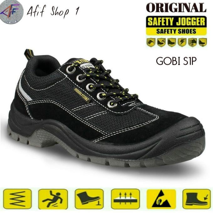 Jual Sepatu Safety Shoes Jogger GOBI S1P ORIGINAL / Safety Shoes joger