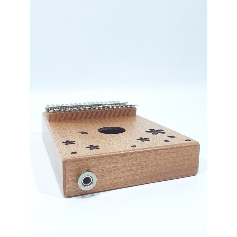 Jual Kalimba Elektrik Merk Cowboy 17 Key Nada Equalizer Listrik Komplit