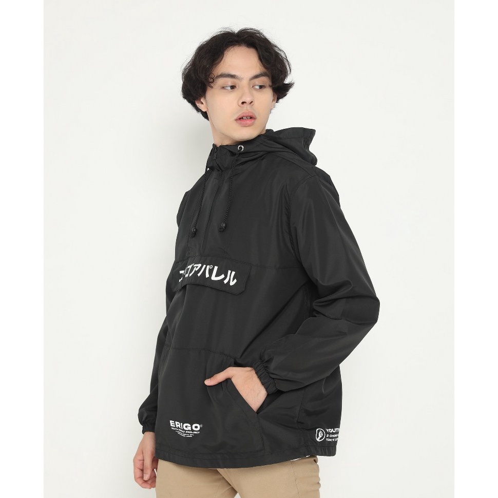 Erigo Pullover Kuroka Black (Ukuran: M)