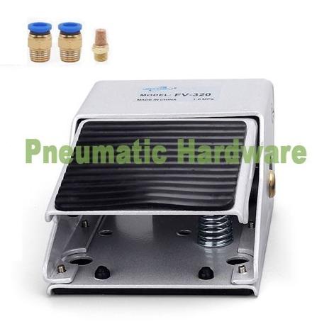 Jual Foot Valve Pneumatic Fv320 Fv 320 Control Pressure Dan Konektor ...