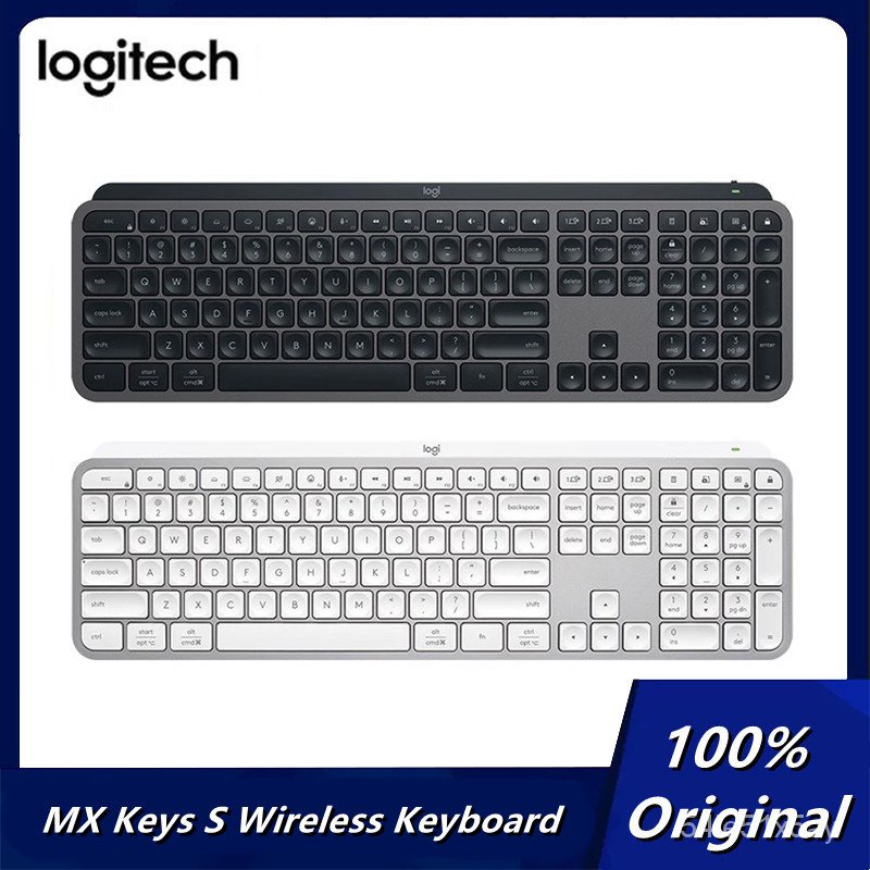 Jual &Original Logitech MX Keys S Wireless Keyboard Low Profile Fluid ...