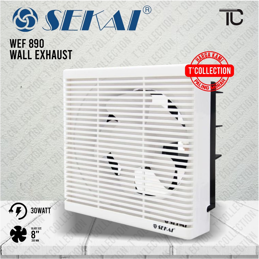 Jual Sekai Exhaust Fan Dinding Wef Kipas Angin In Out Sekai Inch Wef Shopee Indonesia