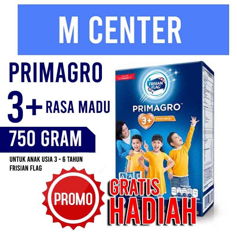 Jual PRIMAGRO 3 PLUS RASA MADU 750 GRAM ( DULU FRISIAN FLAG 123 ...