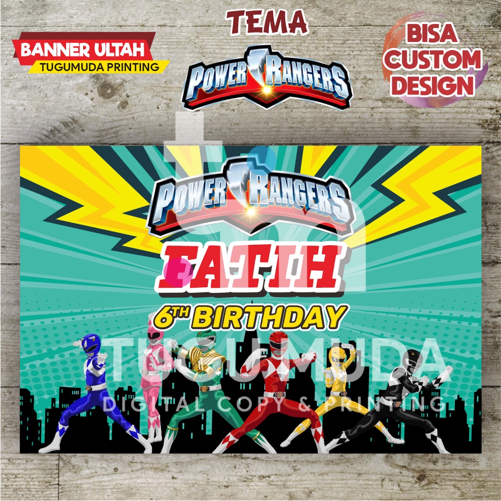 Jual Cetak Banner|Backdrop|Spanduk Ultah/Ulang Tahun Anak-YELLOW ...
