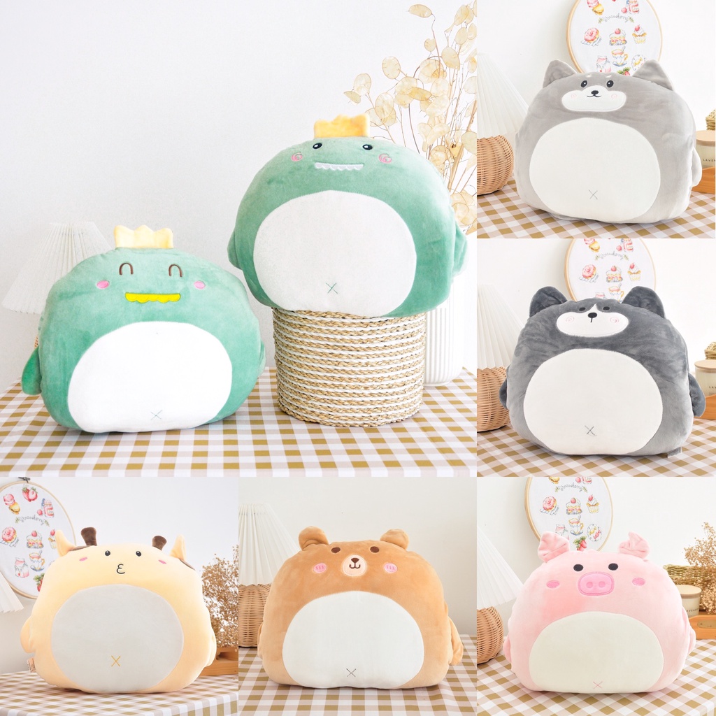 Jual Bantal Selimut ( BALMUT ) 3in1 Happy Animals | Shopee Indonesia