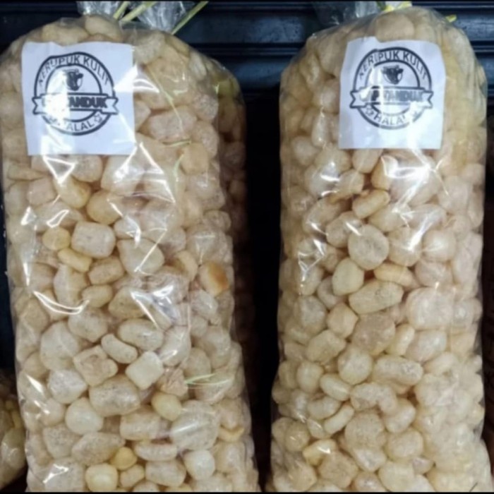 Jual Krupuk Kerupuk Kulit Sapi Sayur Halal Jangek Rambak 500gram