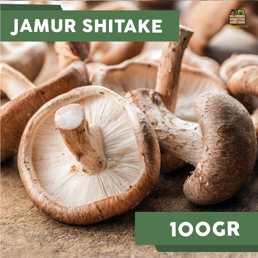 Jual Jamur Shitake 100gr (Kota Bandung & Sekitar) Shopee Indonesia